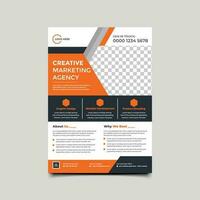 zakelijke bedrijf folder poster brochure brochure Hoes sjabloon ontwerp.vector illustratie sjabloon in a4 maat..eps vector