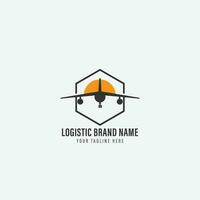 logistiek logo vector