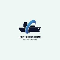 logistiek logo vector