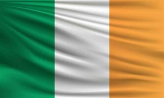 vector vlag van Ierland