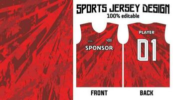 Jersey ontwerp abstract patroon voor sport uniform vector