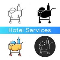 roomservice pictogram vector