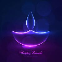 Moderne kleurrijke diwali heldere achtergrond vector