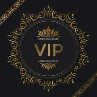 elegante vip-ornamentachtergrond vector