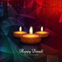 Modern, elegant diwali-ontwerp vector