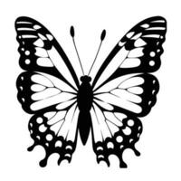 deze is een vlinder vector silhouet, vlinder vector clip art, vlinder lijn kunst illustratie.