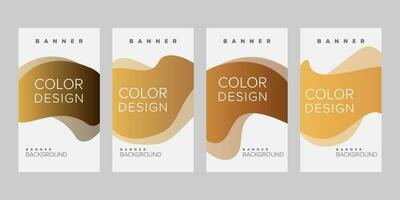 abstract achtergrond banier vector ontwerp sjabloon, banier voor afdrukken of web banier met kleurrijk
