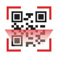 qr code icoon plein voor betaalmannen scannen me vector