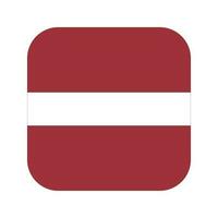 Letland vlag eenvoudige illustratie voor onafhankelijkheidsdag of verkiezing vector