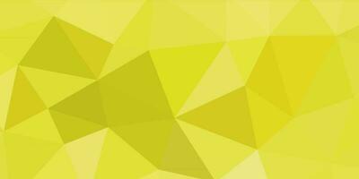 abstract zwavel geel meetkundig achtergrond met driehoeken vector