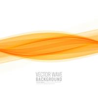 Elegante oranje golfillustratie als achtergrond vector