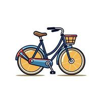 fiets icoon ontwerp fiets illustratie voertuig tekenfilm vector grafisch