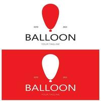 gemakkelijk ballon logo, voor kinderen evenement, speelgoed- winkel, verjaardag, vakantie vector