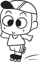tekenfilm tekening kawaii anime kleur bladzijde schattig illustratie tekening karakter chibi manga grappig vector