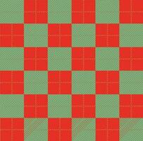 Schotse ruit plaid zwart bruin en rood lijn kleding stof structuur groen achtergrond naadloos patroon , schots kooi vector