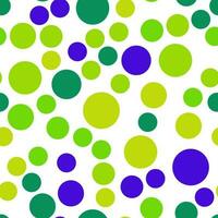 levendig naadloos herhalen patroon van groen en blauw bubbels voor het drukken Aan kleren, Tassen, kopjes, achtergronden, ansichtkaarten, wikkels en andere oppervlakken vector