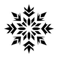 vrolijk Kerstmis sneeuwvlok vector