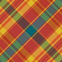 Schotse ruit plaid patroon. controleren plaid. vector