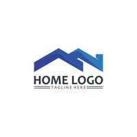 huis en huis logo ontwerp veteraan, logo , architectuur en gebouw, ontwerp eigendom , blijven Bij huis landgoed bedrijf logo, bouw grafisch, icoon huis logo vector