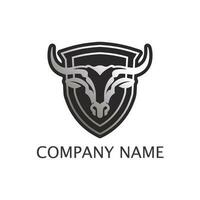 stier logo en symbolen vector sjabloon pictogrammen app