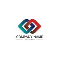 Infinity design logo en 8 icon, vector, sign, creative logo voor business en corporate infinity symbol vector