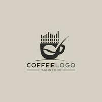 koffiekopje logo sjabloon vector