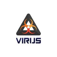 virus corona virus vector en masker ontwerp logo virale vector en ontwerp pictogram symbool