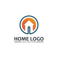 huis en huis logo ontwerp veteraan, logo , architectuur en gebouw, ontwerp eigendom , blijven Bij huis landgoed bedrijf logo, bouw grafisch, icoon huis logo vector