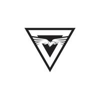 valk vleugels logo sjabloon vector pictogram logo ontwerp app