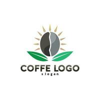 koffiekopje logo sjabloon vector pictogram ontwerp en koffie zwart