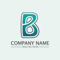 b doopvont icoon en brief b logo vector. b logo symbool icoon ontwerp sjabloon. vector