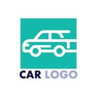 auto auto logo ontwerp met concept sportwagen voertuig pictogram silhouette.vector illustratie ontwerpsjabloon. vector