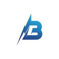 letter b logo-ontwerp met modern concept. pictogram letter b vector illustratie sjabloon