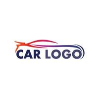 auto auto logo ontwerp met concept sportwagen voertuig pictogram silhouette.vector illustratie ontwerpsjabloon. vector