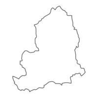 midden glamorgan district, Wales. vector illustratie.