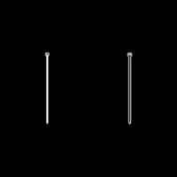 kabel stropdas ritssluiting gebouw materiaal reeks icoon wit kleur vector illustratie beeld solide vullen schets contour lijn dun vlak stijl