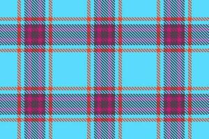 achtergrond plaid kleding stof van controleren patroon Schotse ruit met een structuur textiel vector naadloos.