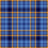 Schotse ruit textiel patroon van kleding stof structuur plaid met een naadloos controleren achtergrond vector. vector