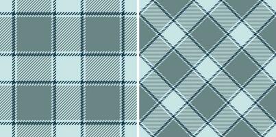 textiel vector naadloos van patroon structuur kleding stof met een Schotse ruit plaid controleren achtergrond.