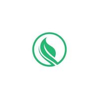 boom blad vector ontwerp milieuvriendelijk concept logo