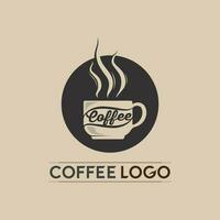 koffiekopje logo sjabloon vector