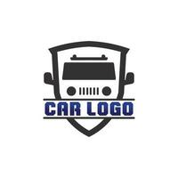 auto auto logo ontwerp met concept sportwagen voertuig pictogram silhouette.vector illustratie ontwerpsjabloon. vector