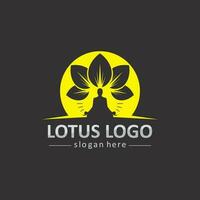 schoonheid vector lotus pictogram