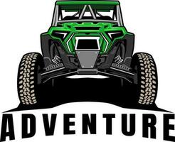 utv offroading sociale club logo ontwerp vector