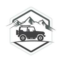 auto auto logo ontwerp met concept sportwagen voertuig pictogram silhouette.vector illustratie ontwerpsjabloon. vector