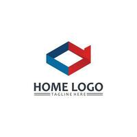 huis en huis logo ontwerp veteraan, logo , architectuur en gebouw, ontwerp eigendom , blijven Bij huis landgoed bedrijf logo, bouw grafisch, icoon huis logo vector