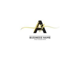 eerste luxe apg logo icoon vector handtekening brief