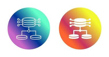 gestructureerd gegevens vector icoon