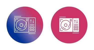 draaitafel vector pictogram