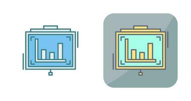 presentatie vector pictogram